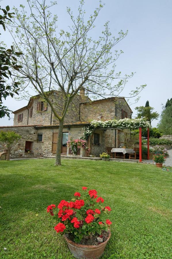 Agriturismo Fontesettimena Appartamento Rondine- Appartamento Capriolo Volterra Exteriör bild
