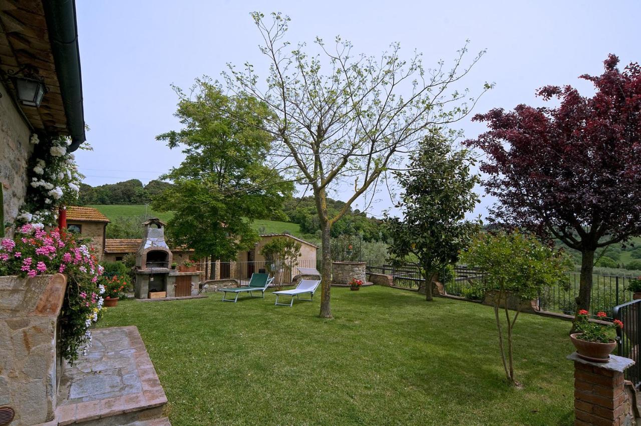 Agriturismo Fontesettimena Appartamento Rondine- Appartamento Capriolo Volterra Exteriör bild