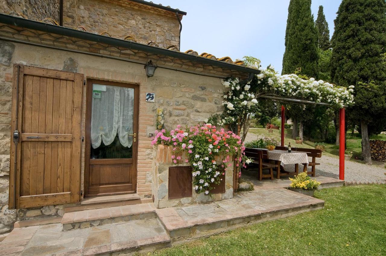 Agriturismo Fontesettimena Appartamento Rondine- Appartamento Capriolo Volterra Exteriör bild