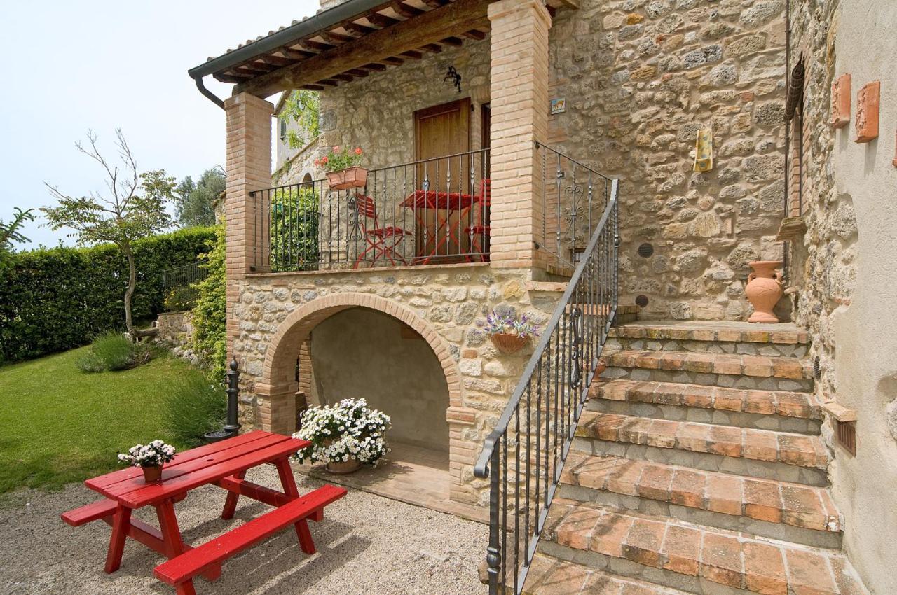 Agriturismo Fontesettimena Appartamento Rondine- Appartamento Capriolo Volterra Exteriör bild